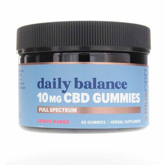 Extra Strength Hemp Extract Gummies 10 Mg Cherry Mango, PCBD